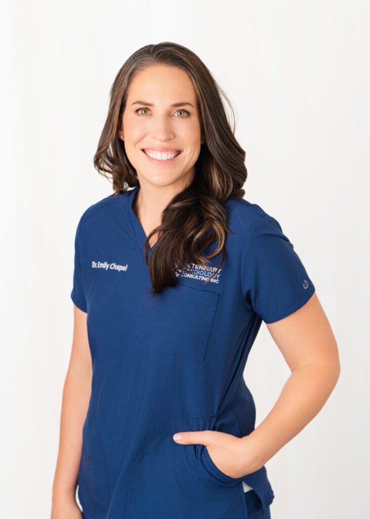 Branding session with a woman in a blue scrubs against a white background in Culver City.