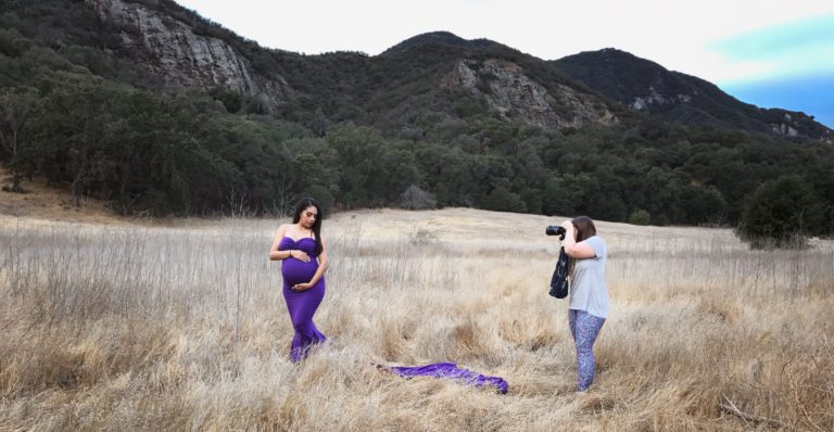 Maternity shoot at Malibu Creak State Park!