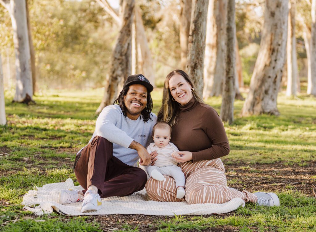 family photoshoot in Los Angeles