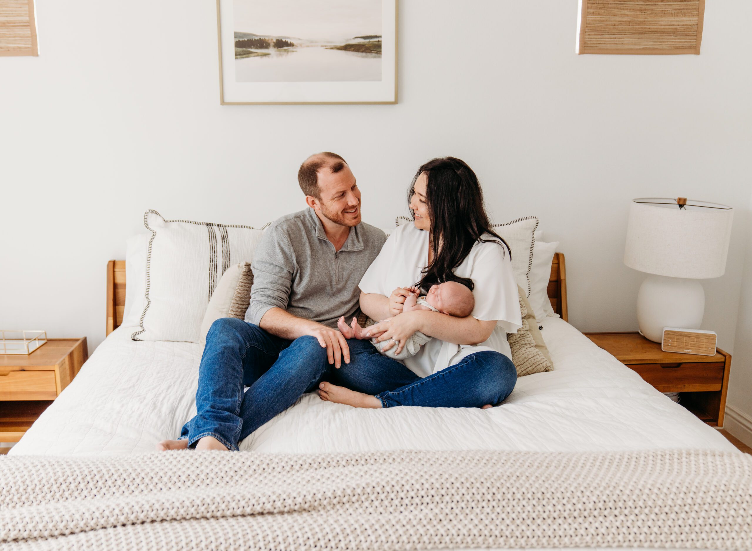 You are currently viewing Lifestyle Newborn Shoot: Parker’s Sweet Session at Home